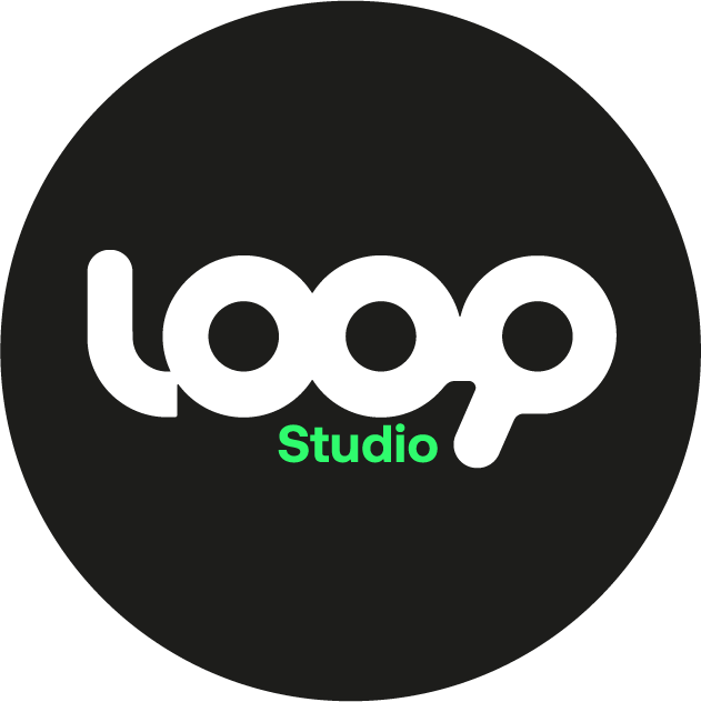 logo loop negro